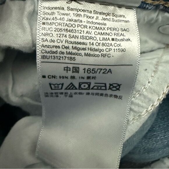 Old Navy Boyfriend Straight Me Stella Mid Rise Women’s Distressed Blue Jeans - Picture 5 of 6